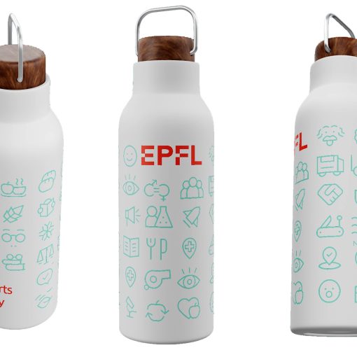 Flask with picto // It's start today